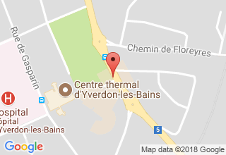 Plan de localisation de Correvon Patricia