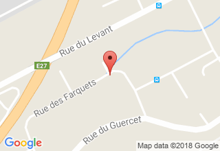 Plan de localisation de Espace Chrysalide
