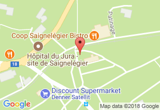 Plan de localisation de JAB Massages