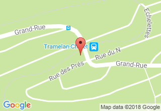 Plan de localisation de Massage Le Lagon Bleu