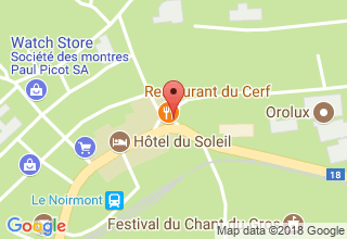 Plan de localisation de Maître Thierry