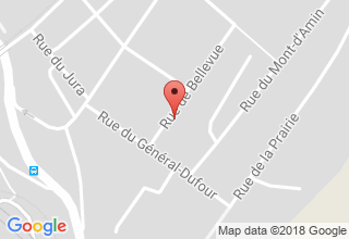 Plan de localisation de entretien de jardin GRServices