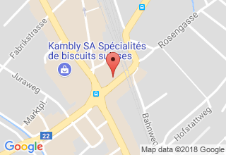 Plan de localisation de Glaser A. AG