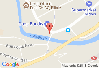 Plan de localisation de Corning