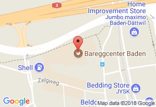 Plan de localisation de Sport World Baregg Baden