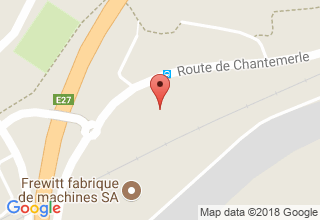 Plan de localisation de Halle de sport