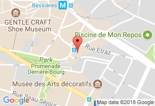Plan de localisation de Perrin Antoine