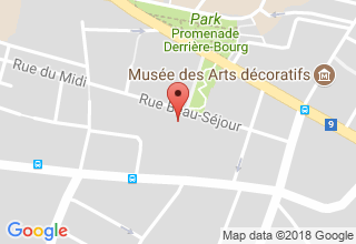 Plan de localisation de ACTA notaires associés