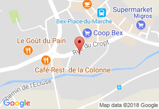 Plan de localisation de du Cropt SA
