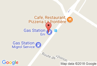 Plan de localisation de Agip