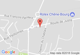 Plan de localisation de BP Service Chene-Bourg