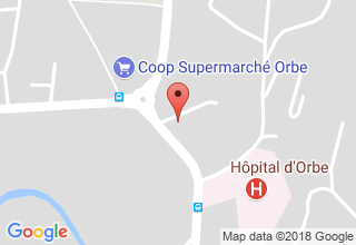 Plan de localisation de Station de la Croix Sàrl