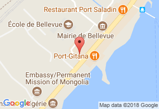 Plan de localisation de BP Service Bellevue