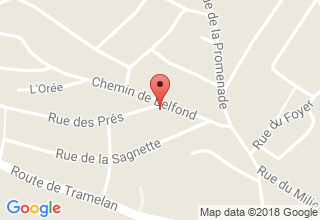 Plan de localisation de Taxis Alba