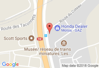 Plan de localisation de Rossier Alphonse