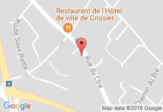 Plan de localisation de Dusserre Electricité SA