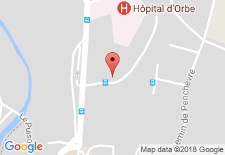 Plan de localisation de Atelier Vert