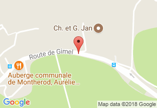 Plan de localisation de Cloux Stéphane