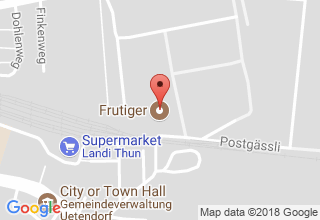Plan de localisation de Frutiger AG