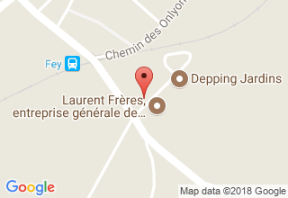 Plan de localisation de Depping Jardins