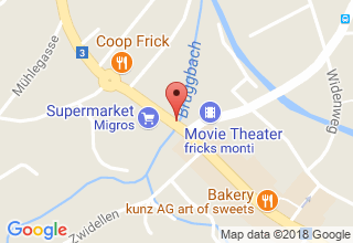 Plan de localisation de Knecht Bau AG