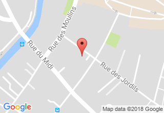 Plan de localisation de Jacot Jardins