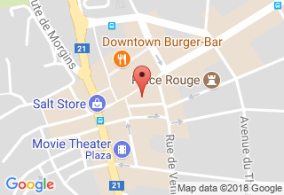 Plan de localisation de Germa Paysages Sàrl