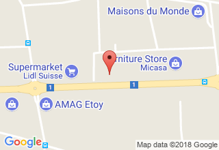 Plan de localisation de The Swiss Moving Company SA
