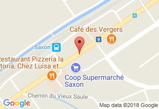 Plan de localisation de MJ Paysage