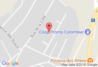 Plan de localisation de Flühmann Charles-Albert succ Métille Jean-Philippe