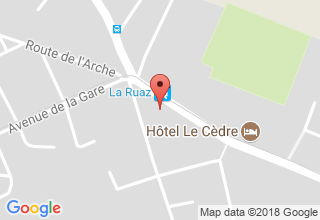 Plan de localisation de Transports Publics du Chablais AL-ASD-AOMC-BVB