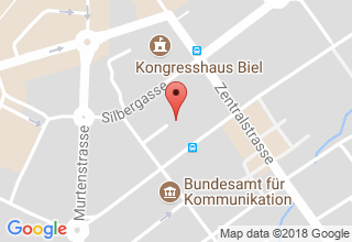 Plan de localisation de BETAX Biel Bienne Seeland