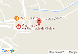 Plan de localisation de Salamin & Cie Sàrl