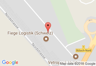 Plan de localisation de Fiege Logistik (Schweiz) AG