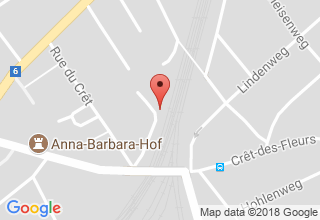 Plan de localisation de Habegger Transport AG