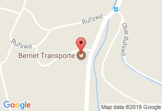 Plan de localisation de Bernet Transporte AG
