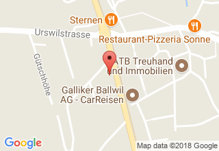 Plan de localisation de Infanger Eurotrans GmbH