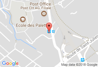 Plan de localisation de Narbel Philippe