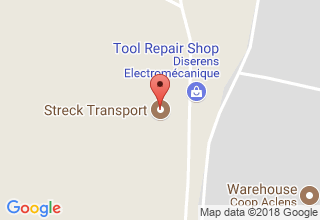 Plan de localisation de Streck Transport AG