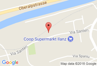 Plan de localisation de Fontana + Co.