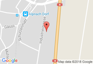 Plan de localisation de Bucher Transport AG Alpnach