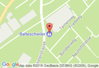 Plan de localisation de Balteschwiler AG