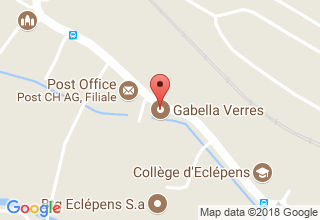 Plan de localisation de Gabella Verres Sàrl