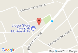 Plan de localisation de Monnard Pierre