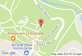 Plan de localisation de Caves Autier