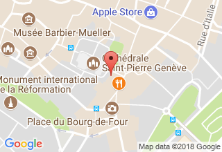 Plan de localisation de Secrétariat de la Chambre des notaires de Genève