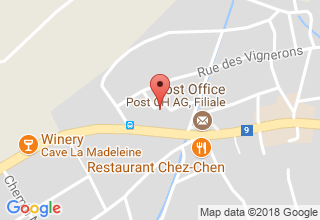 Plan de localisation de Germanier Hubert & Fils