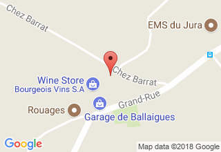 Plan de localisation de Jeanneret Eric