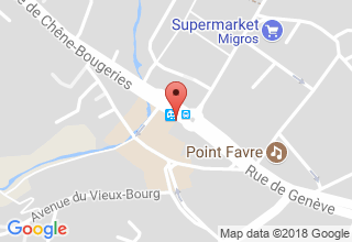 Plan de localisation de Comptoir des Vins de France Sàrl