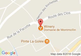 Plan de localisation de Domaine de Montmollin SA